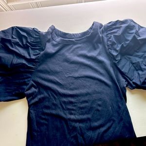 Small puffy sleeve tee a new day